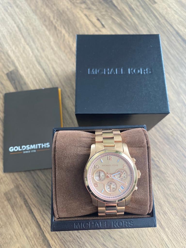 Michael Kors Mk-5128 Ladies Rose Gold 